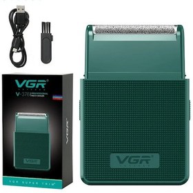 Resim Vgr Jilet Şarj Edilebilir Tıraş Makinesi Profesyonel Sakal Düzeltici Seyahat Green With Box Diğer 