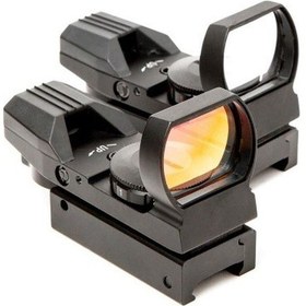 Resim Büro Ev Ofis Av Keyfi İçin 4nokta Gösterir Çift Işıklı Avcı Hedef Noktalayıcı Namlu İşaret Işığı Kamuflaj 