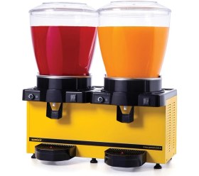 Resim Samixir Panoramik 22 Twin Karıştırıcılı Soğuk Içecek Dispenseri 22 L + 22 L 