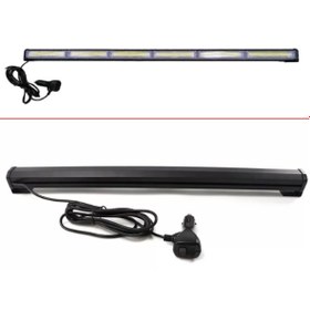 Resim KAPOTO 94cm 14 Fonksiyonlu Off Road Led Çakar Bar 9V-30V 4x4 Beyaz Projektör Işık Led 
