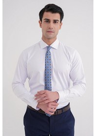 Resim Gk 753 Gömlek Slim Beyaz Beyaz 