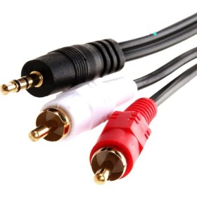 Resim DNR Aux Kablo 2rca 3.5mm Jack - 3m 