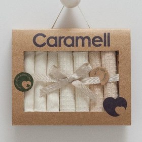 Resim Caramell Pamuk Soft Colour Mendil Crml.mnd1597 Ekru 