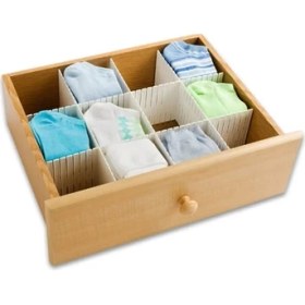 Resim Pratik Ayarlanabilir Pratik Çekmece Bölmeleyici 