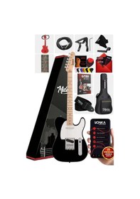 Resim Midex Tlx-50wb Tele Kasa Maple Klavye 2 Single-coil Manyetik Elektro Gitar 