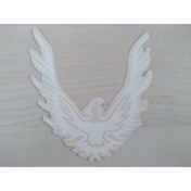 Resim DNZSM KARTAL STİCKER BEYAZ 10,5x9,5cm (2ADET FİYATI) EAGLE STİCKER, KARTAL ETİKETİ, KARTAL ÇIKARTMASI 