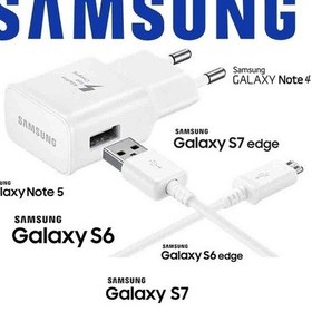 Resim Senalstore Samsung S6 S7 Edge Note 4 Note 5 Uyumlu Hızlı Şarj Cihazı Şarj Aleti 