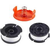 Resim Fortunelane Gh900/gh600/lst420 Uyumlu Af-100 Çim Biçme Mak. Bobin Seti - 0.065 İnç Tel, 2 Bobin + 1 Kapak + 1 Yay 