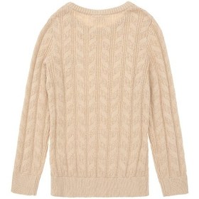 Resim U.S. Polo Assn. Erkek Çocuk Kum Basic Bisiklet Yaka Kazak 50288889-VR085 