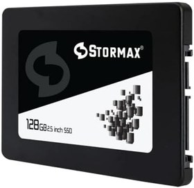 Resim Stormax 128GB SSD 2 5" Sata3 550-530MB/S Black SERI-SMX-SSD30BLCK/128G 