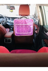 Resim Esta Rubon Çocuk Aktivite Çantası Her Arabaya Uyumlu Seyahat Faaliyet Çantası Tablet Bölmeli 