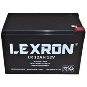 Resim Lexron 12 Volt 12 Ah Amper Kuru Tip Akü 