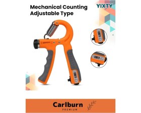 Resim Carlburn Premium Sayaçlı Bilek Güçlendirici 5-60 Kg Ayarlı El Bilek Güçlendirme Yayı 