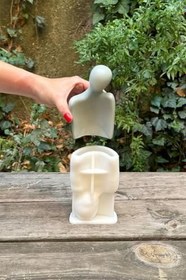 Resim Rufus Concept Heykel Erkek Sevgili Silikon Mum Kalıbı 