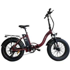 Resim Corelli CORELLİ VONIQ-S FAT BIKE ELEKTRİKLİ KATLANIR BİSİKLET 42CM MD 20 JANT 8 VİTES BURGUNDY 