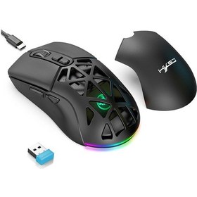 Resim Hxsj T26 Kablosuz 2.4G Bluetooth 5.1 Çift Modlu Şarj Edilebilir Oyun Mouse 