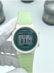 Resim Penly Dijital Kol Saati Dijital 219 Model Yeşil +4 Renk Kronometre-alarmlı 5atm Su Geçirmez 