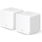 Resim Mercusys Halo H60x AX1500 Çift Bant Tüm Ev Mesh Wi-Fi Sistemi 2'li Paket 