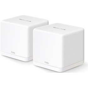 Resim Mercusys Halo H60x AX1500 Çift Bant Tüm Ev Mesh Wi-Fi Sistemi 2'li Paket 