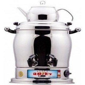 Resim İthal Çesit Ür Çift Amaçlı Çay Semaveri 12 Lt. 