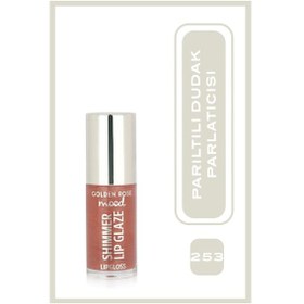 Resim Mood Shimmer Lip Glaze Işıltılı Dudak Parlatıcısı 253 Sunset Glaze 