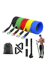 Resim Epilons 11 Parça Çok Fonksiyonlu Kapı Arkası Egzersiz Bandı Ev Tipi Spor Seti 
