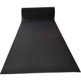 Resim Tbm Plastik Kaydırmaz Siyah Yıldız Paspas En: 120CM 