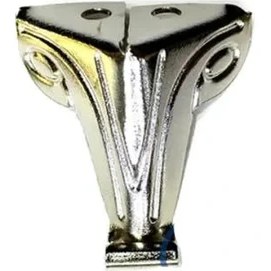 Resim Moda Sac Sandık Ayağı, Kutu Ayak 2,5 cm - Nikel, 100 Adet 