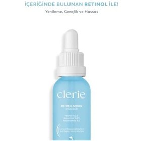 Resim Retinol & Bakuchiol Serum Yaşlanma Ve Leke Karşıtı Gece Bakımı %0.3 Retinol,%2.5 Bakuchiol, Argireline, C Vitamini Ve Seramid İçeren Onarıcı Kompleks 