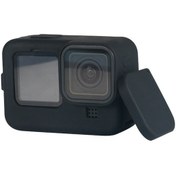 Resim Siyah-gopro Hero 9 İçin Silikon Kılıf Lens Kapağı Koruyucu Kapak Kafes Gopro Hero 9 Siyah Aksesuarlar Go Pro 9 Gopro9 Hero9 İçin 