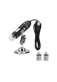 Resim Type-c Micro Otg'li 1000x 8 Led Dijital Microscobe Al4076 
