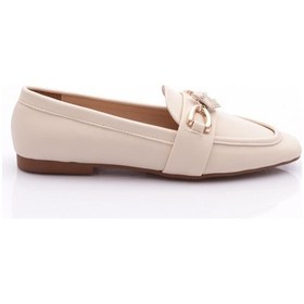 Resim Dgn 5020 Kadin Loafer Ayakkabi 5020-1423-R1806 Ten 