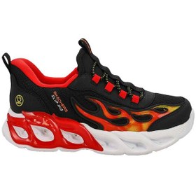 Resim Skechers Thermoflash 2 0 Heatbrisk Erkek Çocuk Siyah Günlük Ayakkabı 