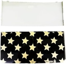 Resim Valley Of The Sun New3DS Ekstra Konut Kabuk Kapak Plakası Sınırlı Altın Yıldız Değiştirme, Nintendo için Yeni 3DS Oyun El Konsolları, Özelleştirilmiş Yıldızlı Gece Gökyüzü Üst Ön ve Alt Arka Kapak Plakası 2 ADET 