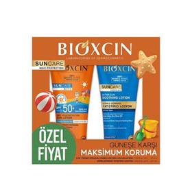 Resim Bioxcin Çocuk Güneş Losyonu 200 ml + Güneş Sonrası Yatıştırıcı Losyon 200 ml 