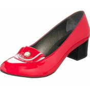 Resim Costo Shoes KDR1476 Fuşya Özel Seri Büyük Numara Abiye Kadın Ayakkabısı Rahat Geniş Kalıp 