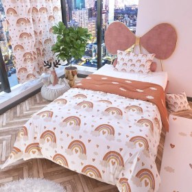 Resim Storemax Pastel Çift Taraflı Çocuk Nevresim Takımı Polycotton 