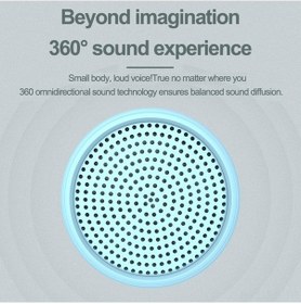 Resim Createtech Çevik Bluetooth 5.0 Mini Hoparlör: Mikrofonlu, Tws , Zengin Bas Müzik Ekipmanı 