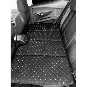 Resim Shop - Set Shop - Oto Arka Koltuk Yatak 70*130 cm Siyah Tay Tüyü Kumaş Konforlu ve Katlanabilir Tasarım 