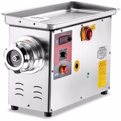 Resim Çağdaş Endüstriyel 22 No 22 Lik Soğutuculu Et Kıyma Makinesi 380V 380 Volt - 22 No - Sifero Çelik Döküm Kafa - İleri Geri Çalışma - Soğutuculu