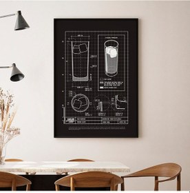 Resim Anason İşleri Teknik Kadeh. Poster 50x70cm 