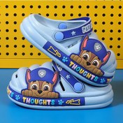Resim Paw Patrol Kaymaz Çocuk Sandalet Terlik Mavi 