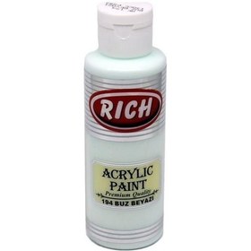 Resim Rich Akrilik Boya Master 120 CC Buz Beyazı 194 
