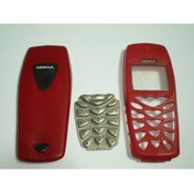 Resim nostaljikcep Nokia 3510 3510i Kapak Ve Tuş Takımı Kırmızı 