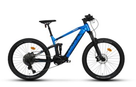 Resim CARRARO KIFUKA E-FS 6.0 27.5 ELEKTRİKLİ DAĞ BİSİKLETİ 440H 11-V HD KROM MAVİ-MAT SİYAH- GÜMÜŞ 