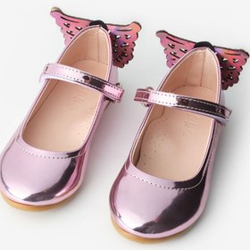 Resim Le Mabelle Pembe Topuğu Kelebekli Kız Çocuk Ayakkabı 