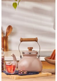 Resim Emsan Royal Emaye Demlik Vizon 