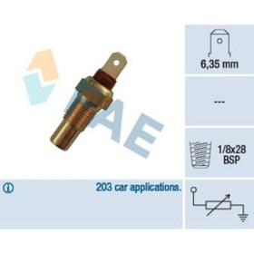 Resim Fae HARARET MÜŞÜRÜ HYUNDAİ ACCENT 1.3/1.5 12V ENG. G4EA-G4EB-G4EH-G4EKUyumlu 
