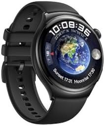 Resim Haino Teko RW32 Watch 4 Pro Curved Amoled Ekran Android İos HarmonyOs Uyumlu Akıllı Saat Siyah 