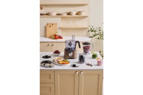 Resim Allians Güçlü 11'li Çok Fonksiyonlu Mutfak Robotu Walnut Brown 2500W 